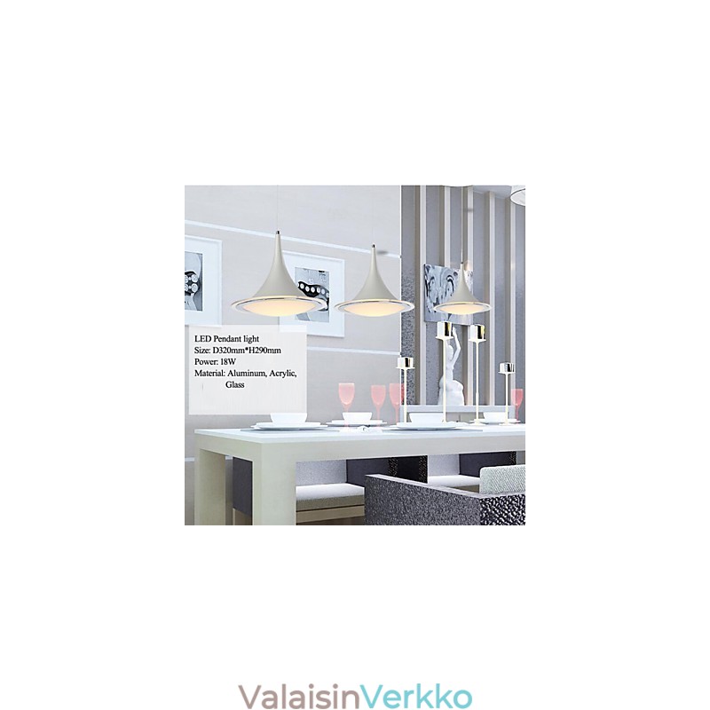1Riippuvalot, akryylikattokruunu