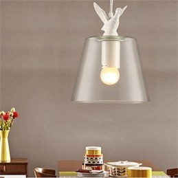 American Style Retro Creative Single Head Glass -valaisin Nordic Cafessa