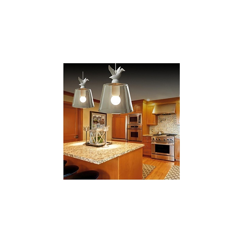 American Style Retro Creative Single Head Glass -valaisin Nordic Cafessa