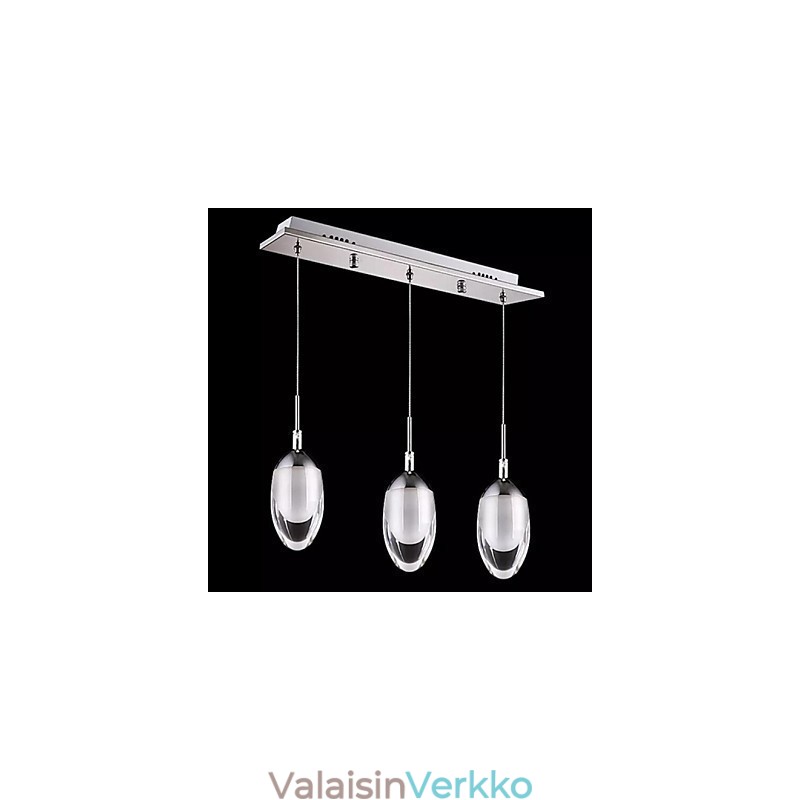 Moderni nykyaikainen kromimetalliriippuvalaisin