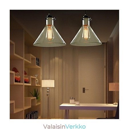 American Style Retro Creative Single Head Glass -valaisin Nordic Cafessa American Style Retro Creative Single Head Glass -valaisin Nordic Cafessa