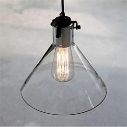 American Style Retro Creative Single Head Glass -valaisin Nordic Cafessa