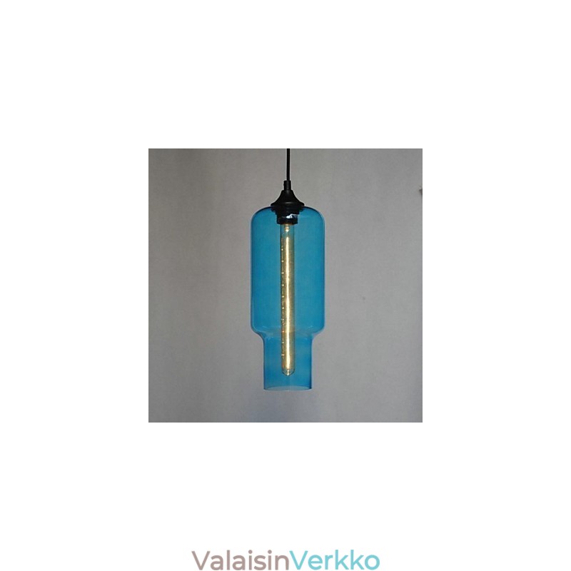 Moderni lasiriippuvalaisin ruskea kupla