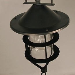 Retro mini-tyylinen maalaus metalliriippuvalaisin