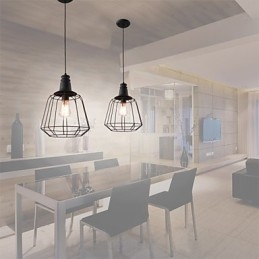 Rustic Lodge Retro Country Mini Style -maalaus metallista riippuvalaisin Autotalli