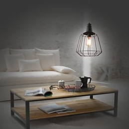 Rustic Lodge Retro Country Mini Style -maalaus metallista riippuvalaisin Autotalli
