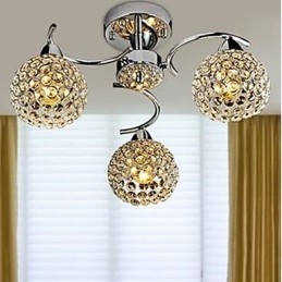 Dome Light of Modern Crystal Absorb Dome Light Meals Kattokruunu Droplight Istuva