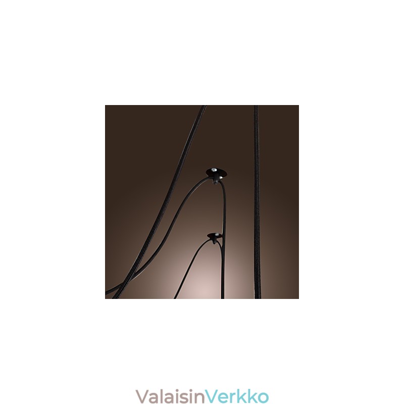 Kattokruunu Vintage Design -lamput Mukana Living 10 valoa riippuvalaisin