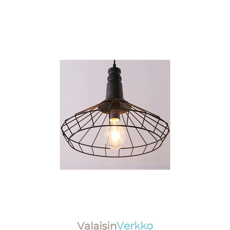 Rustic Lodge Retro Country Mini Style -maalaus metallista riippuvalaisin Autotalli