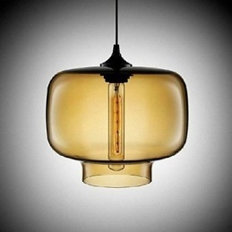 Pullo Design Pendant 1 Kevyt tiivis rautamaalaus