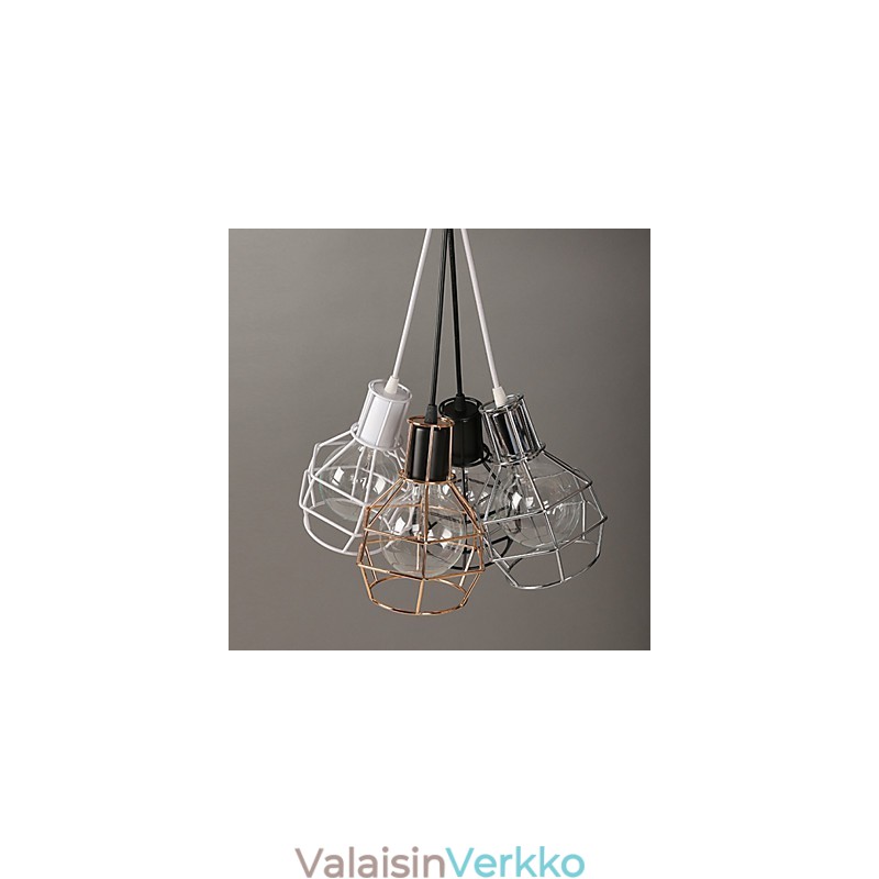 Moderni metalliverkkoriippuvalaisin Yksinkertaiset riippuvalaisimet Cafe-riippuvalaisin