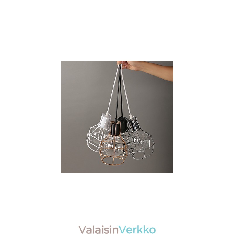 Moderni metalliverkkoriippuvalaisin Yksinkertaiset riippuvalaisimet Cafe-riippuvalaisin