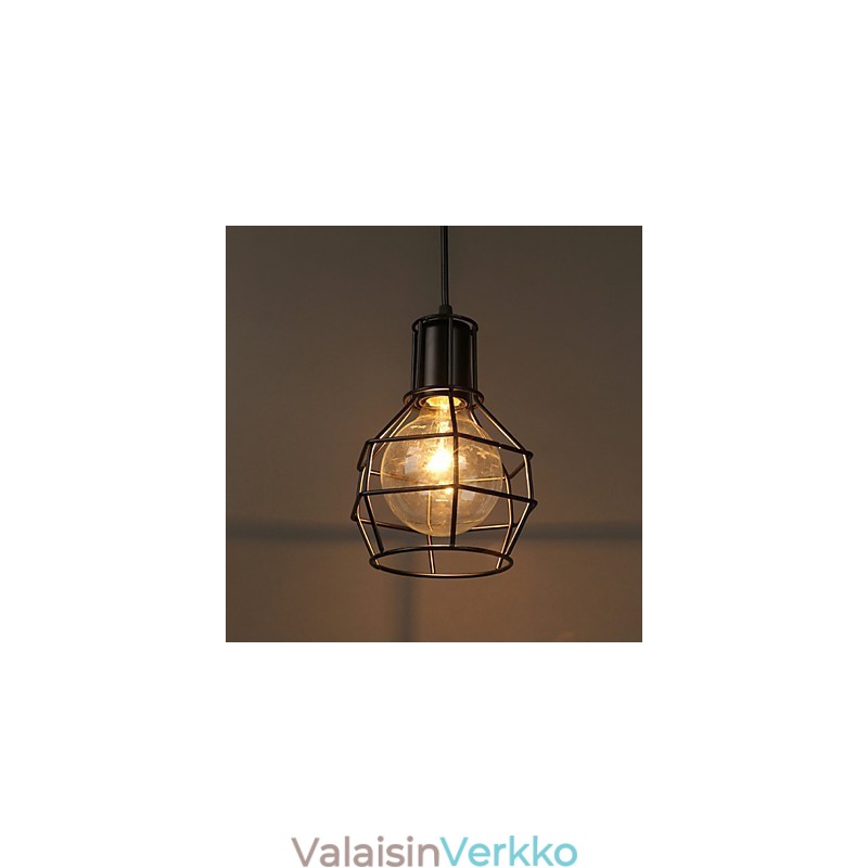 Moderni metalliverkkoriippuvalaisin Yksinkertaiset riippuvalaisimet Cafe-riippuvalaisin
