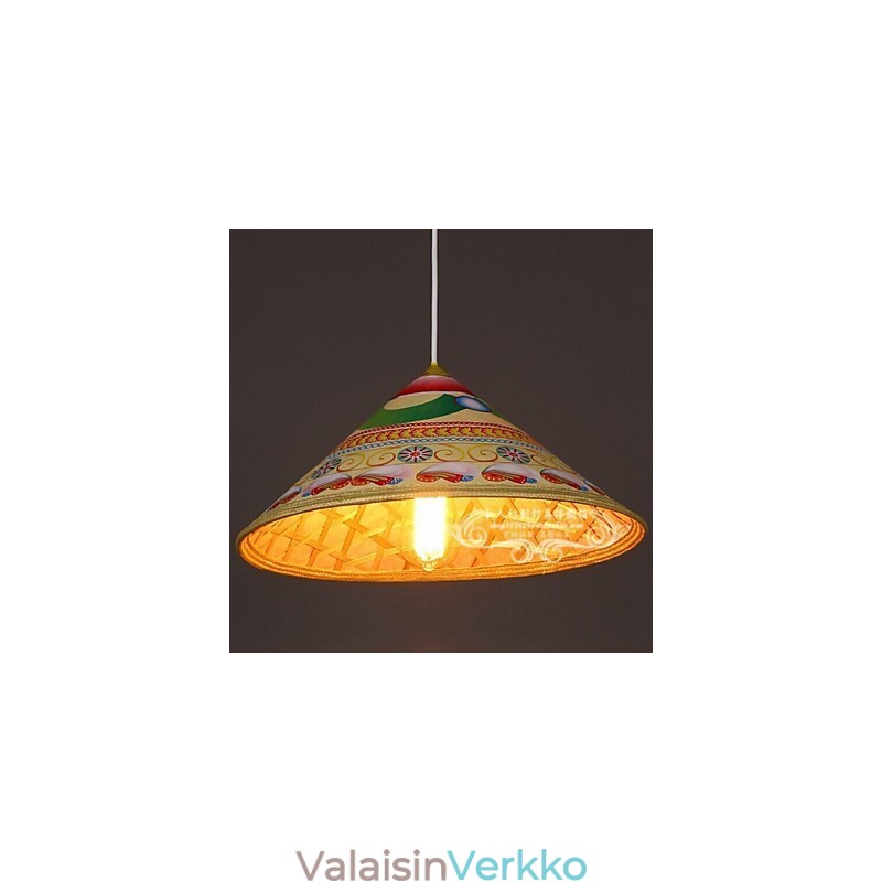 Modern Tea Hat Kattokruunu Kattokruunu Bamboo Hatut