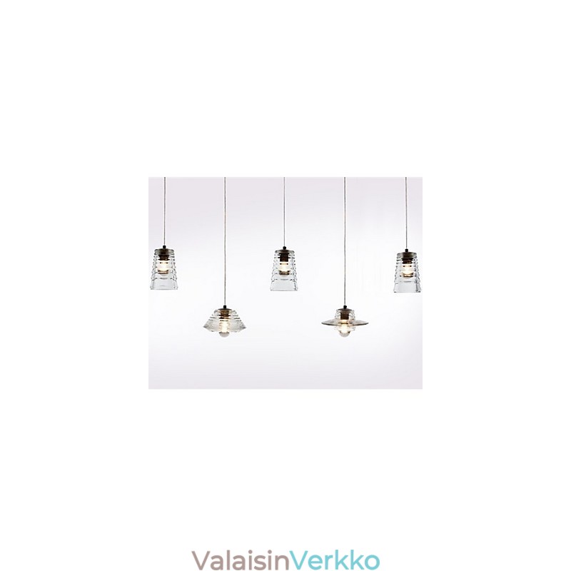 Moderni nykyaikainen lasiriippuvalaisin