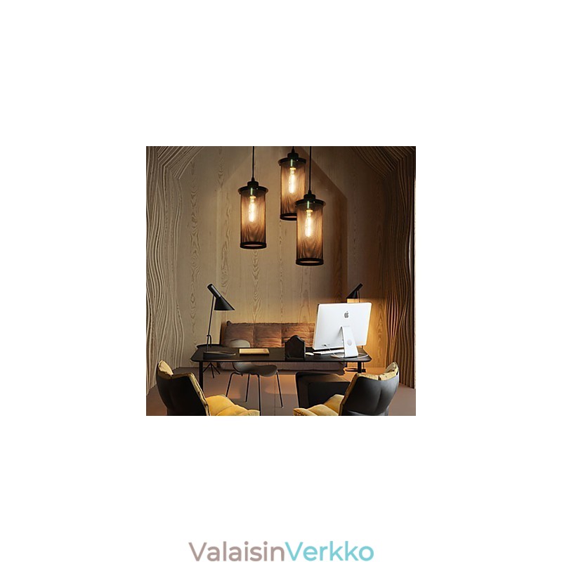 Creative metalliverkkoriippuvalaisin Yksinkertaiset riippuvalaisimet Cafe-riippuvalaisin