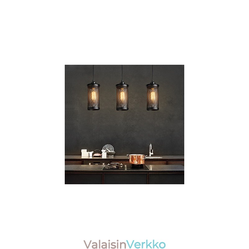 Creative metalliverkkoriippuvalaisin Yksinkertaiset riippuvalaisimet Cafe-riippuvalaisin