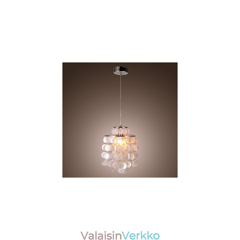 Moderni nykyaikainen minityylinen kromiriippuvalaisin