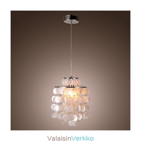 Moderni nykyaikainen minityylinen kromiriippuvalaisin