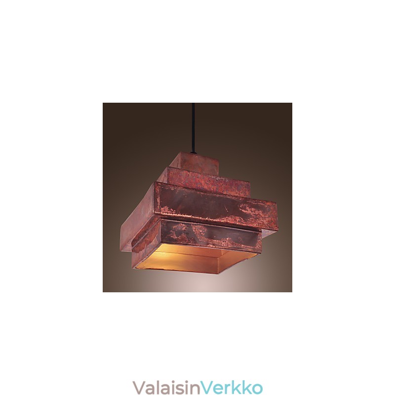 Perinteinen minityylinen maalausriippuvalaisin