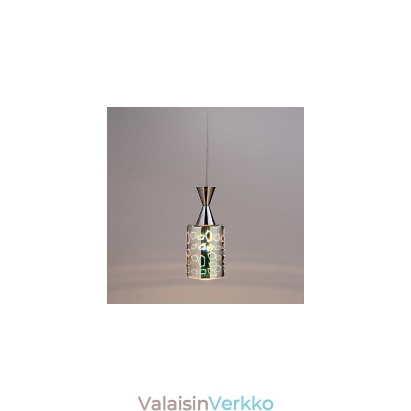Dream laserkaiverrus kromattu riippuvalaisin L