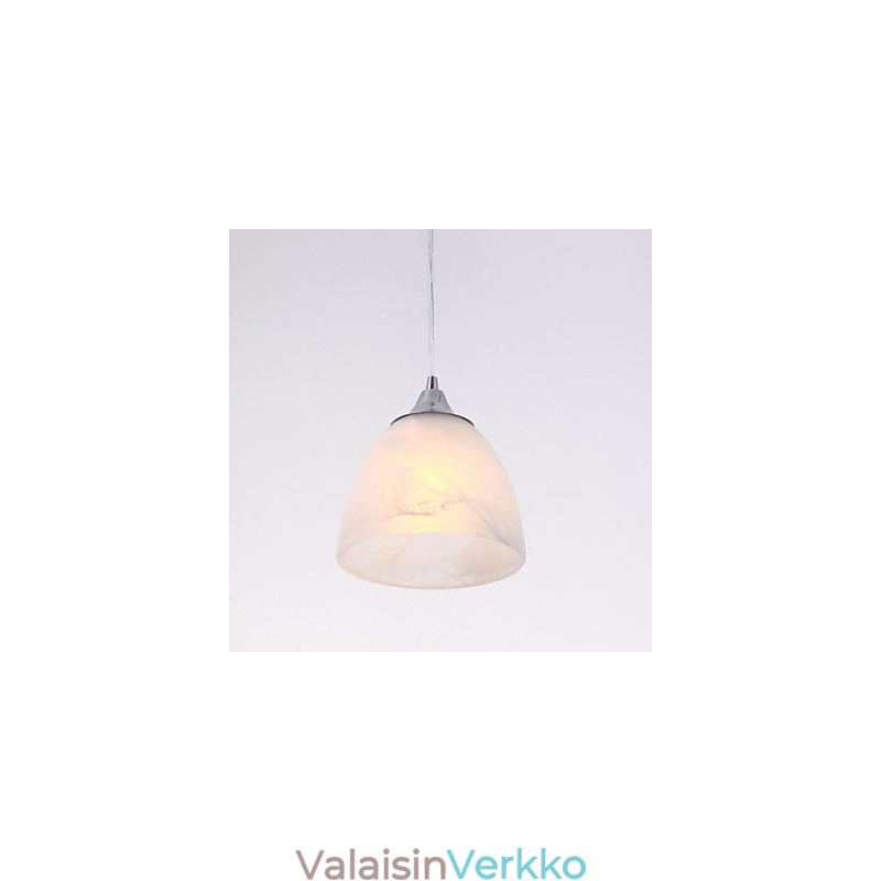 Moderni viinikupin pitkulainen kattovalaisin kolmella valolla