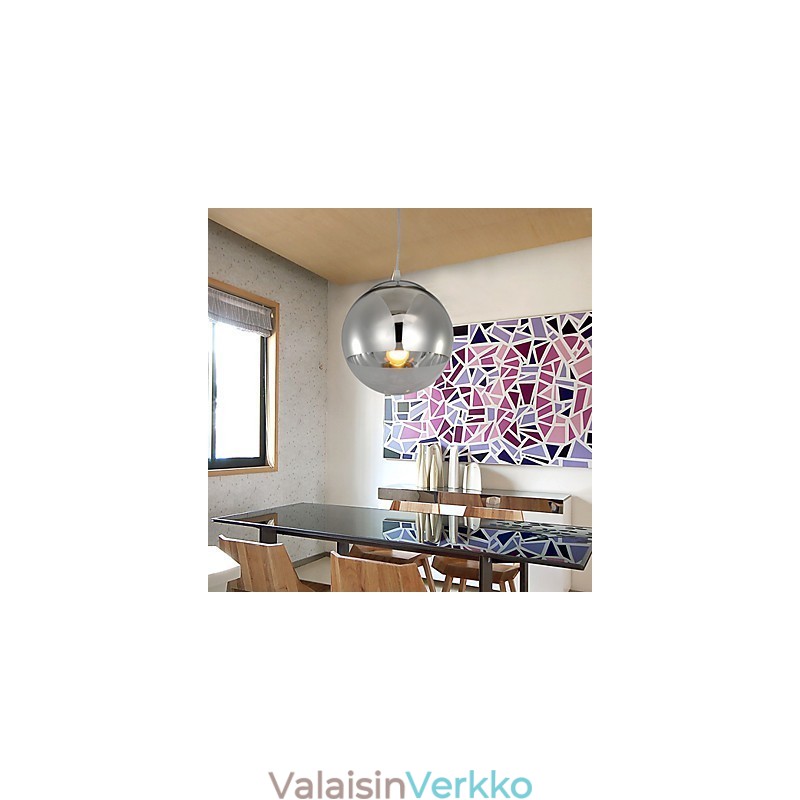Riippuvalaisin 1 pallomaisella valolla
