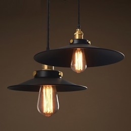 Eurooppalaistyylinen Retro klassinen riippuvalaisin Light Metal Art pisaravalo Anna polttimon halkaisija