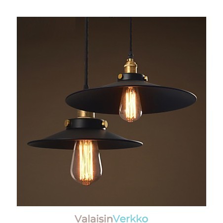 Eurooppalaistyylinen Retro klassinen riippuvalaisin Light Metal Art pisaravalo Anna polttimon halkaisija