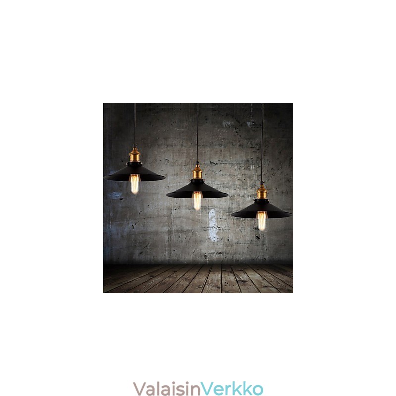 Eurooppalaistyylinen Retro klassinen riippuvalaisin Light Metal Art pisaravalo Anna polttimon halkaisija