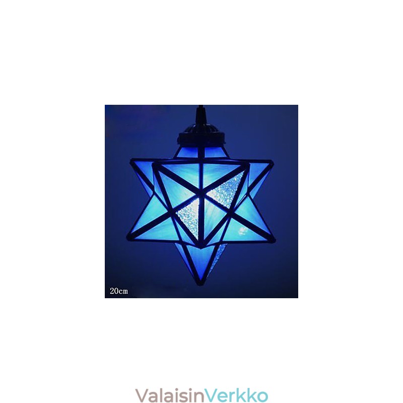 Taiteellinen yksilöllisyys Creative Porch Modern Stars -pisaralamppu