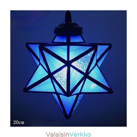 Taiteellinen yksilöllisyys Creative Porch Modern Stars -pisaralamppu Taiteellinen yksilöllisyys Creative Porch Modern Stars -pisaralamppu