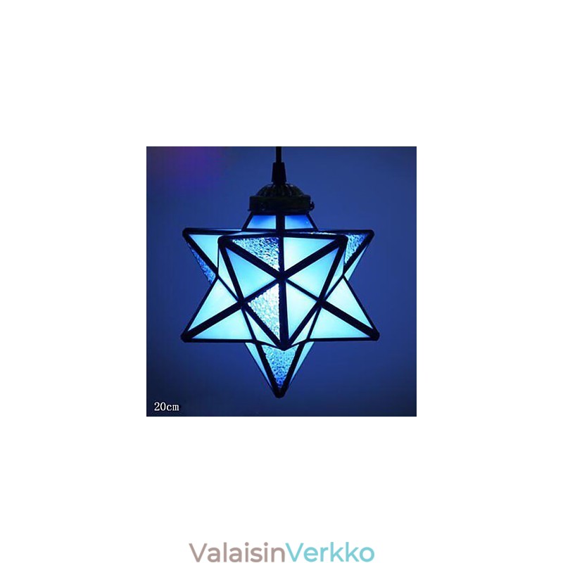 Taiteellinen yksilöllisyys Creative Porch Modern Stars -pisaralamppu
