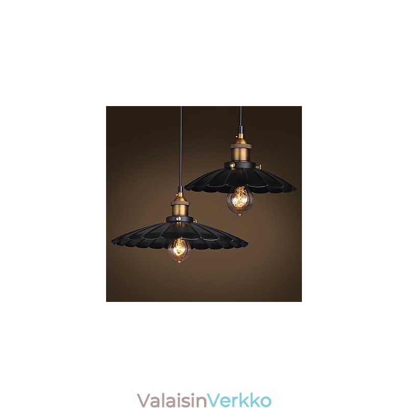 Retro klassinen eurooppalaistyylinen riippuvalaisin Light Metal Art pistorasia