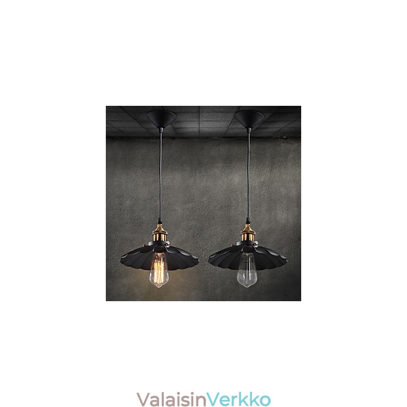 Retro klassinen eurooppalaistyylinen riippuvalaisin Light Metal Art pistorasia