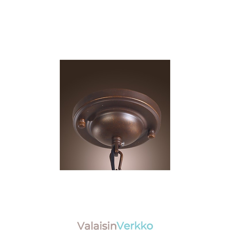 Perinteinen klassinen Vintage Lyhty Mini Style Galvanoitu riippuvalaisin ruokailutila