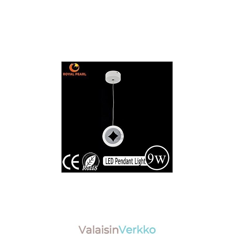 Akryyli, herkkä 9W riippuvalaisin