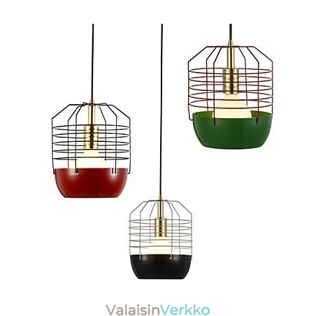 Pieni taiteellinen hämähäkkiverkkoriippuvalaisin 1 vaalea Mordern Simplicity viimeistely Musta valkoinen Vihreä Punainen hiiliteräspisaravalo