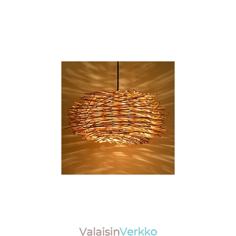 Kattokruunu Mini Style Lantern Puu Bambu
