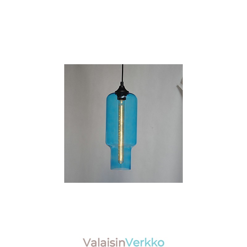 Moderni lasiriippuvalaisin ruskea kupla