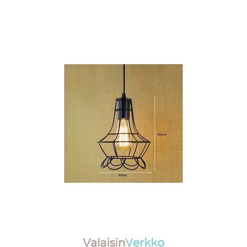 Riippuvalaisimet Perinteinen Classic Vintage Retro Country Garage Metal