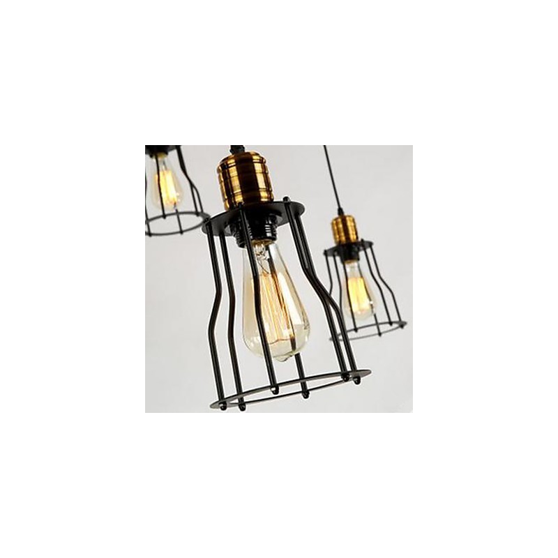 American Country Industrial Individuality Creative Sitting Kuusi pientä keittotason pistorasiaa