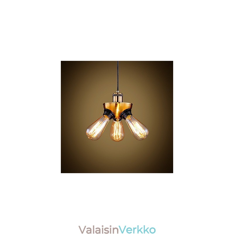 American Country Industrial Copper Head Kolme jalkaa droplight lamppu