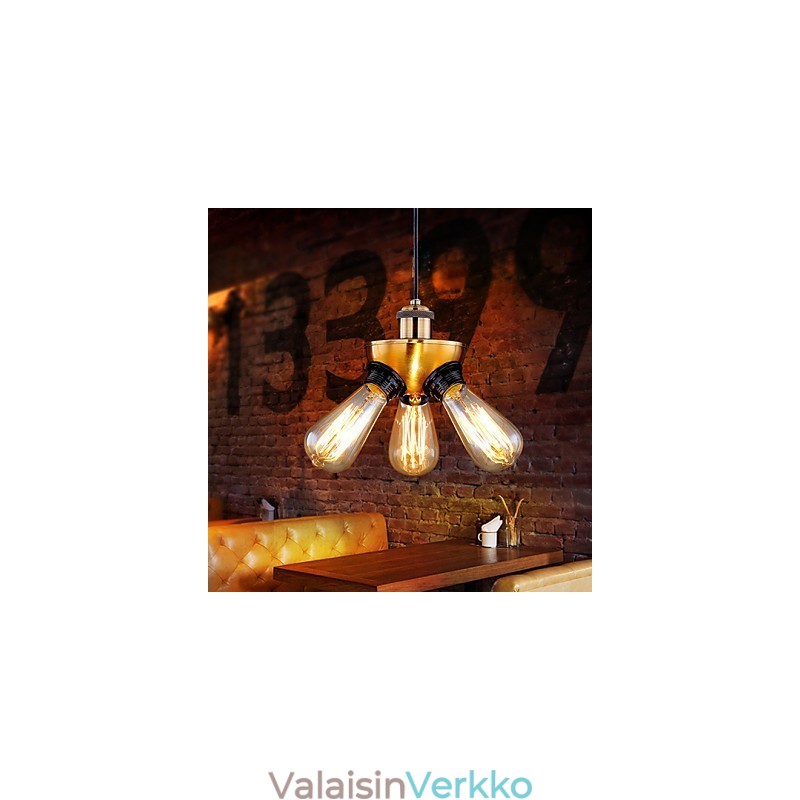 American Country Industrial Copper Head Kolme jalkaa droplight lamppu