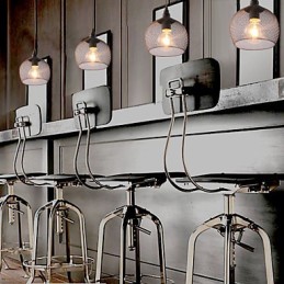 Riippuvalot Mini Style Rustic Lodge Retro Country Garage Metal