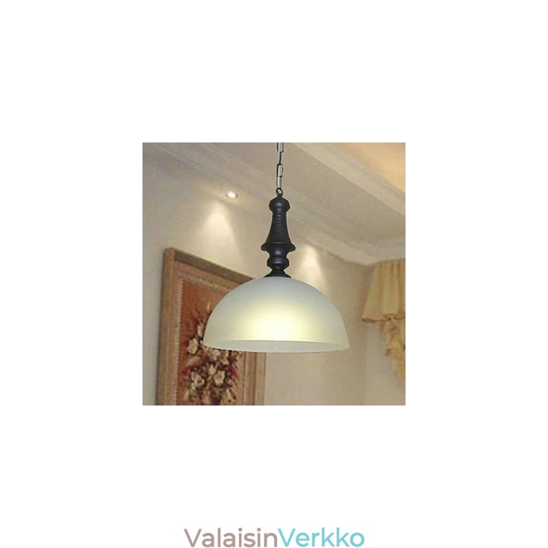 Perinteinen Classic Bowl Mini Style -maalaus metalliriippuvalaisin