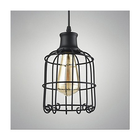 Edison Vintage -valaisinriippuvalaisin kattokruunu häkkilamppuvarjostin Edison Vintage -valaisinriippuvalaisin kattokruunu häkkilamppuvarjostin