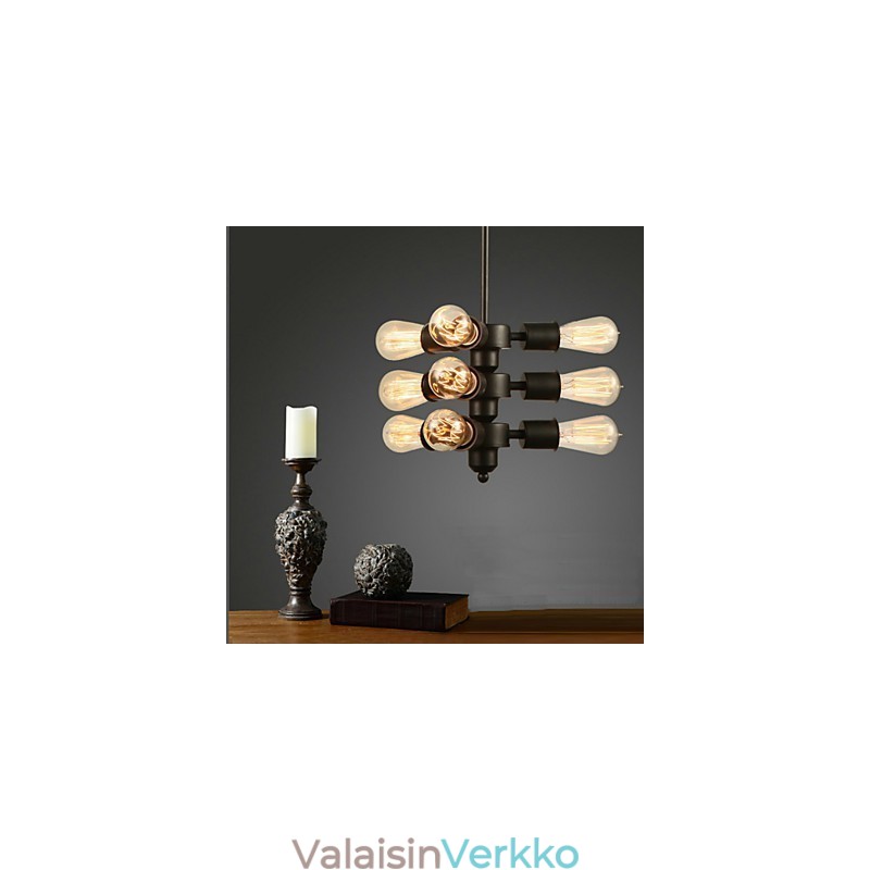 Edison Retro Light Kattokruunu