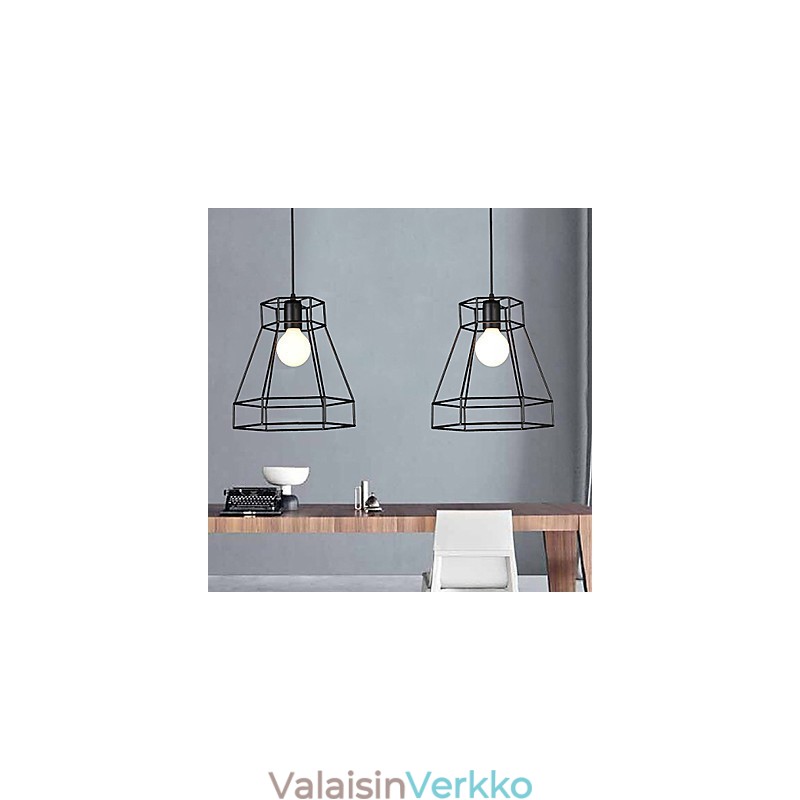 Geometrinen viiva Diamond Takorauta Kattokruunu Riipus Valo Moderni Nykyaikainen