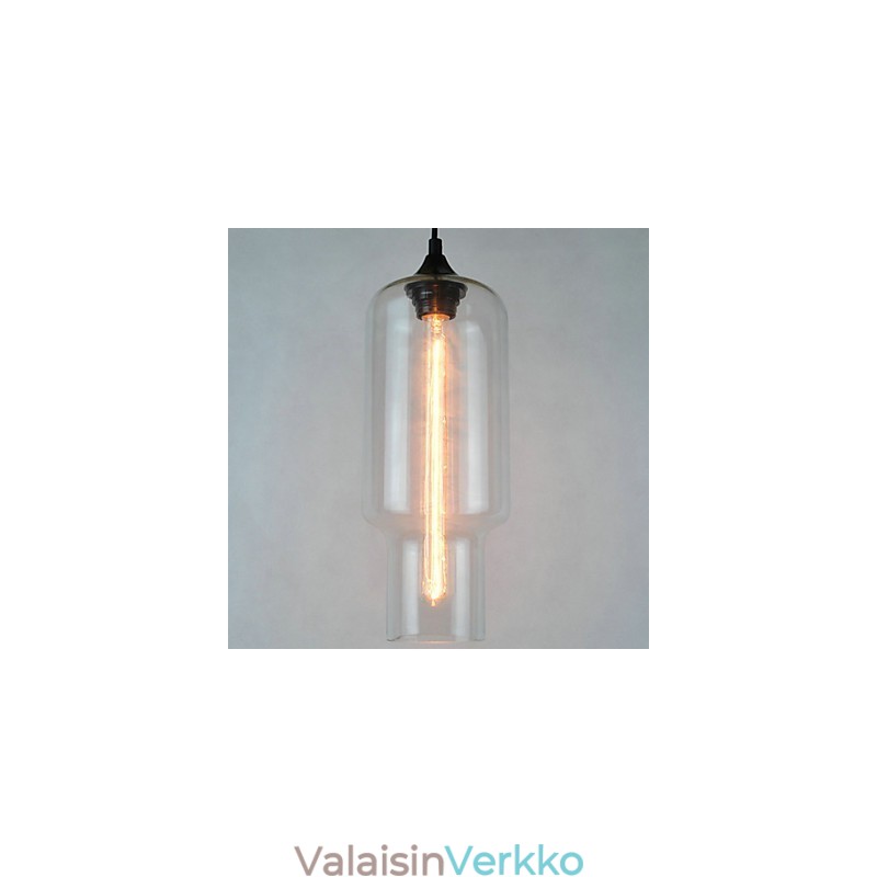 Moderni lasiriipus ruskea kuplasuunnittelu